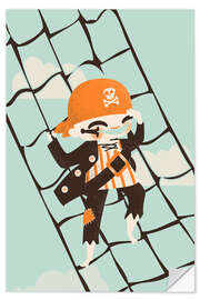Wall sticker The pirate sailor