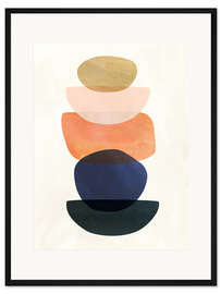 Gerahmter Kunstdruck Mod Pods II