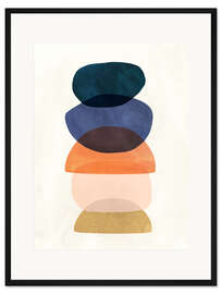 Gerahmter Kunstdruck Mod Pods I