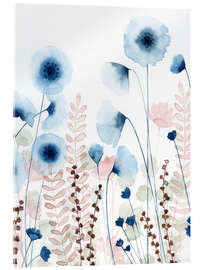 Akrylglastavla  Sweet flower field - Grace Popp