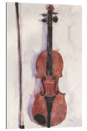 Tableau en plexi-alu Le violon