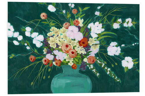 Foam board print Flowers splendid