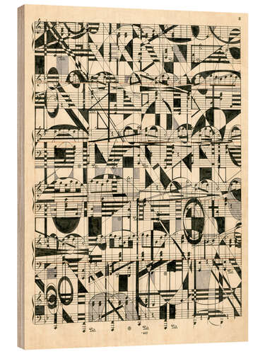 Wood print Graphic notes