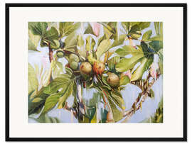 Gerahmter Kunstdruck Ficus