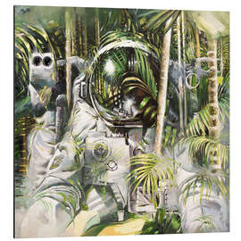 Magnettafel Bambuswald