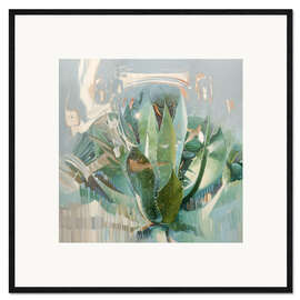 Framed art print Collision course