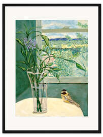 Gerahmter Kunstdruck Blick von innen