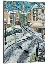 Magnettafel Früher Schnee