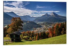 Aluminiumsbilde Autumn in the Berchtesgadener Land