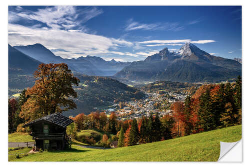 Sisustustarra Autumn in the Berchtesgadener Land