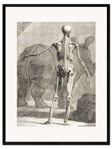 Framed art print Clara and Albinus, TAB VIII