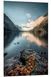 Foam board print Koenigssee, Bavaria