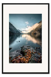 Gerahmter Kunstdruck Königssee, Bayern