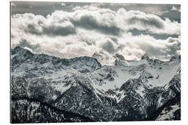 Tableau en plexi-alu La paix dans les montagnes