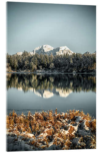 Acrylic print Hintersee, Bavaria