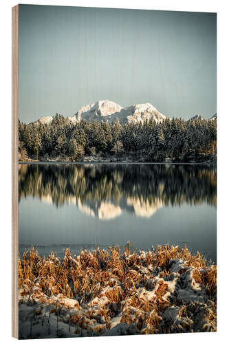 Stampa su legno Hintersee, Baviera