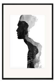 Gerahmter Kunstdruck Er