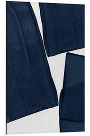 Magnettafel Minimalistisches Blau III