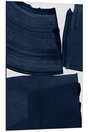 Magnettafel Minimalistisches Blau I