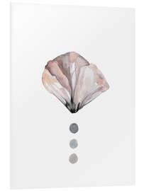 Foam board print Petal composition