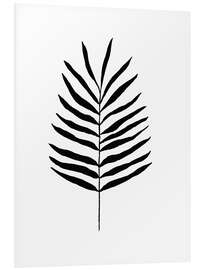 Foam board print Fern leaf