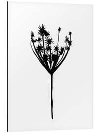 Magnettafel Getrocknete Blumen