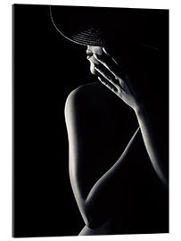 Gallery print Woman with black hat