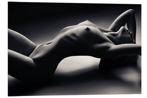 Foam board print Sensual curves