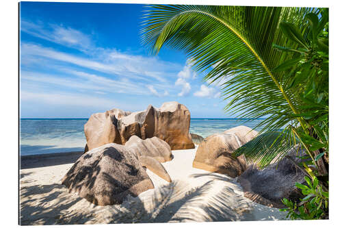 Gallery print Vacation paradise in the Seychelles