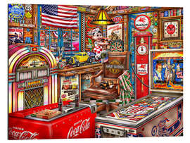 Magnettafel Vintage Männerhöhle