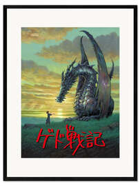 Framed art print Tales from Earthsea (japanese) - Vintage Entertainment Collection