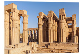 Foam board print Luxor temple in Luxor, Egypt