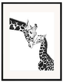 Gerahmter Kunstdruck Mutterliebe