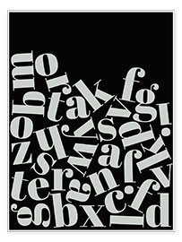 Poster  L&#039;alphabet - Finlay and Noa