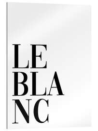 Gallery print Le blanc