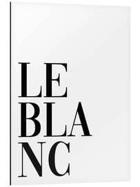 Magnettafel Le blanc