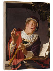 Trebilde Singing flute player