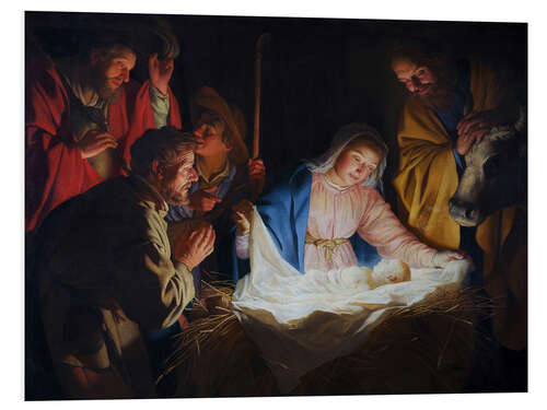 Bilde på skumplate Adoration of the Shepherds