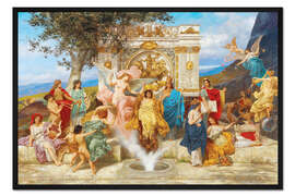 Gerahmter Kunstdruck Der Parnassus