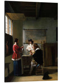 Magnettafel Der Besuch