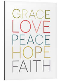 Magnettafel Motivierende Worte (Englisch)