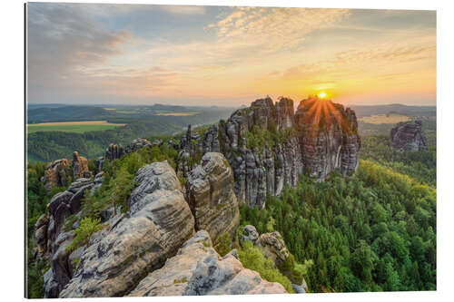 Gallery Print Schrammsteinaussicht, Sächsische Schweiz