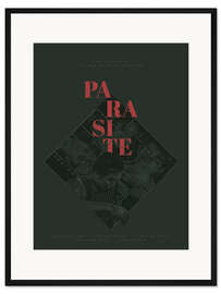Gerahmter Kunstdruck Parasite