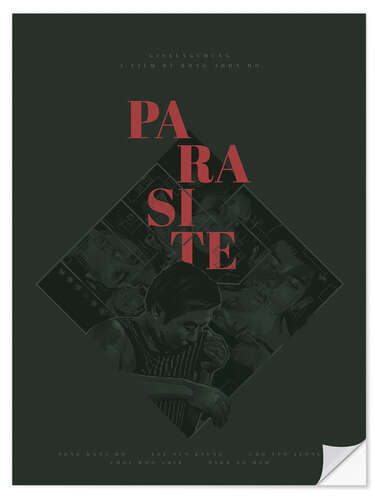 Muursticker Parasite