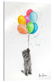 Galleritryck The Naughty Kitten and The Balloons