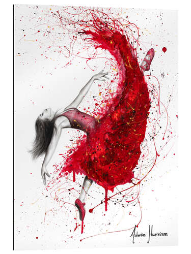 Gallery print Dance with red wine