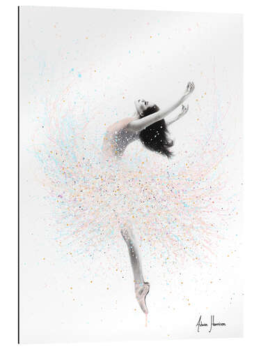 Gallery print Ballerina in pastel colors