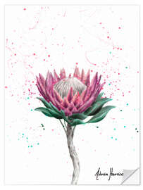 Sticker mural Fleur de protea