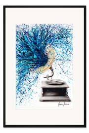 Gerahmter Kunstdruck Fühl die Musik