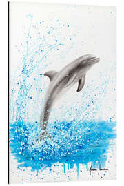 Magnettafel Tanzender Delphin